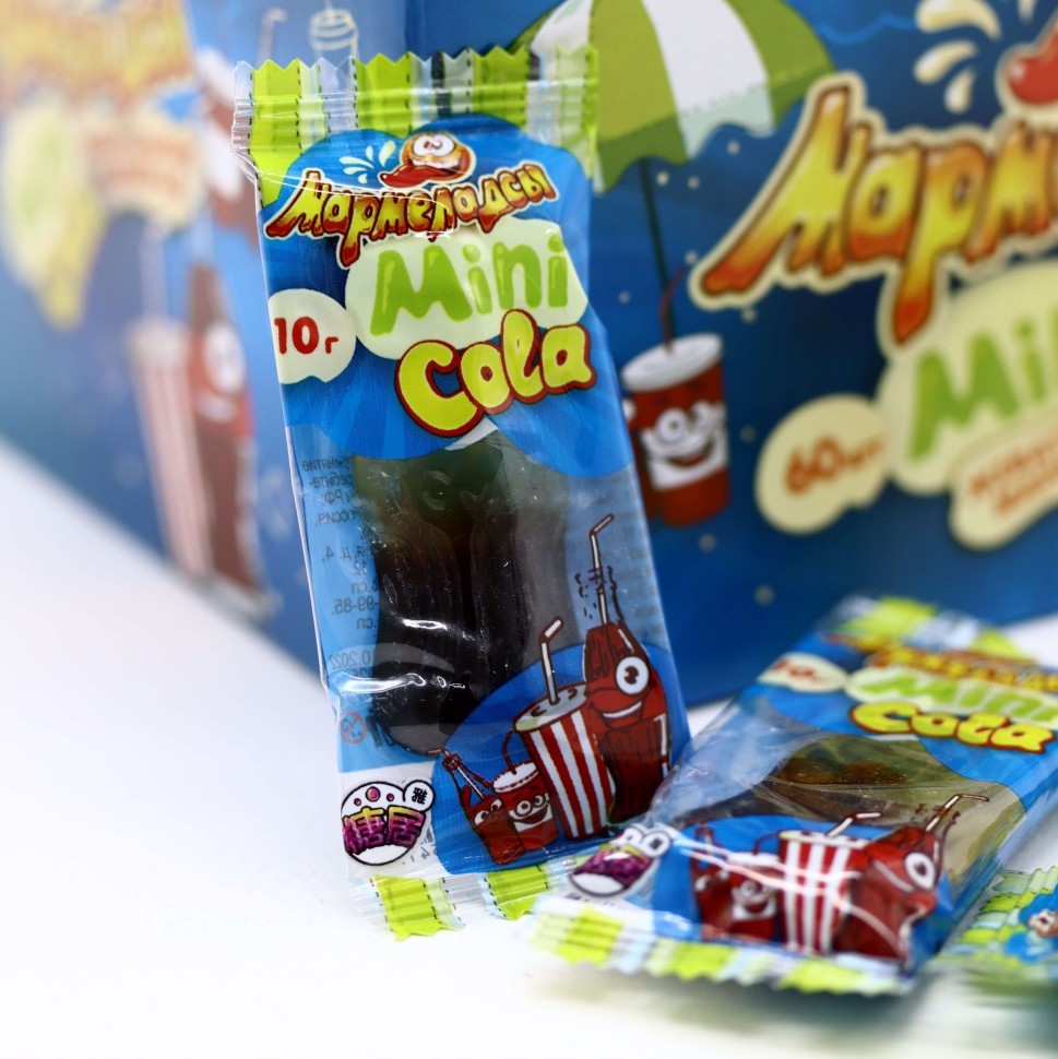 Жевательный мармелад «Мармеладсы mini COLA», 60 шт.