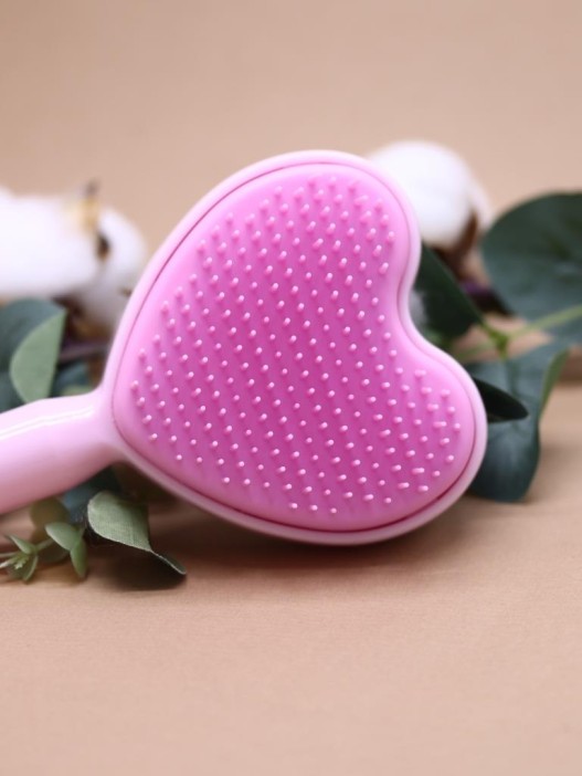 Расческа «Heart cow», purple 