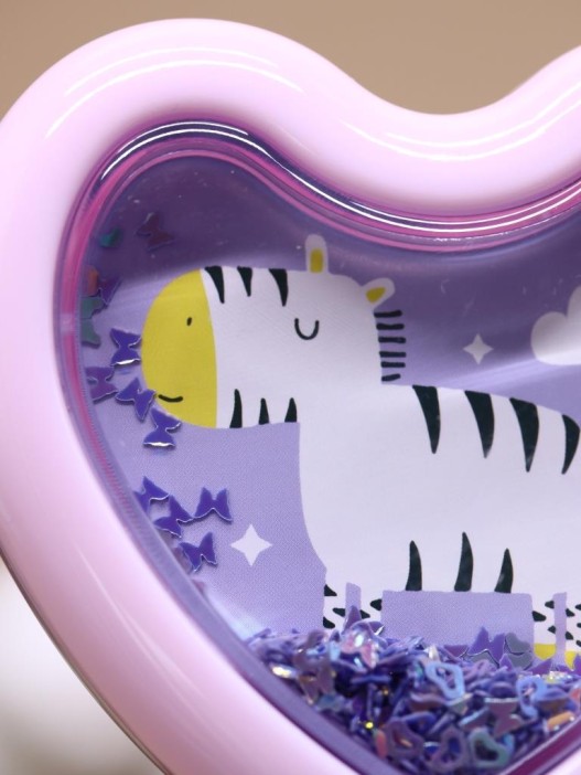 Расческа «Heart cow», purple 