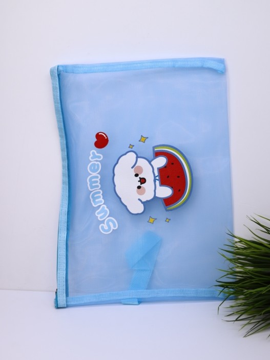 Папка пенал &quot;Watermelon summer&quot;, blue (23.5*31 см) 