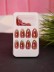 Накладные ногти GIRLY «Transparent brown», 12 шт., с клеевыми пластинами 