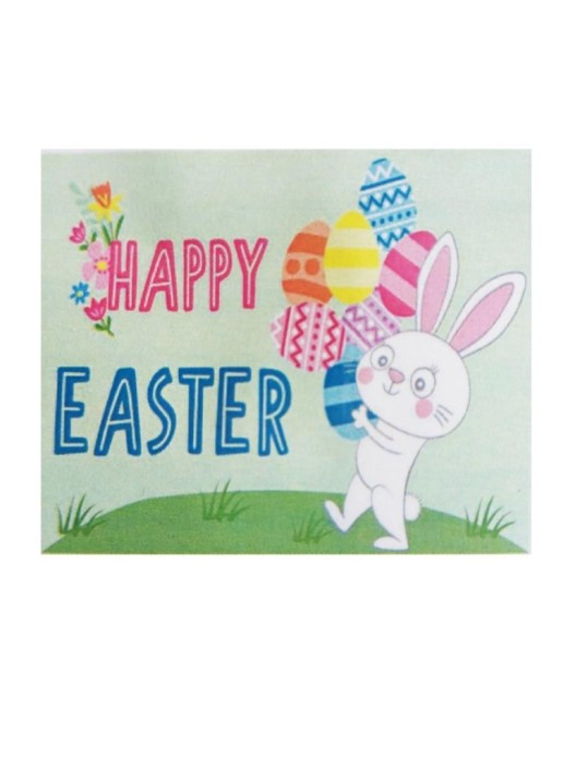 Алмазная мозаика без подрамника &quot;Пасхальный кролик&quot;, 15х20 см 