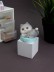 Сувенир "Отдыхающий кот", 5 см