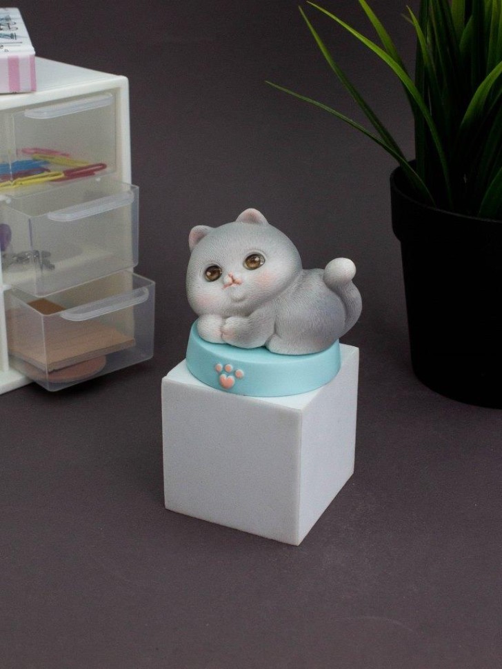 Сувенир "Отдыхающий кот", 5 см