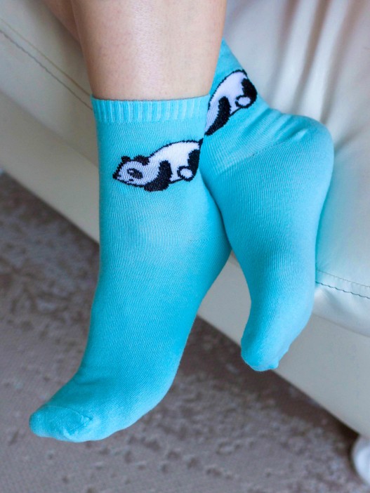 Носки женские iLikeGift &quot;Panda&quot;, р. 35-40 