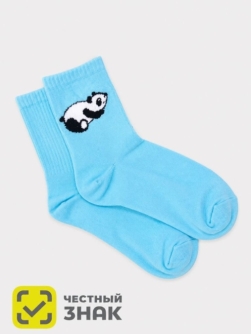 Носки женские iLikeGift "Панда", р. 35-40