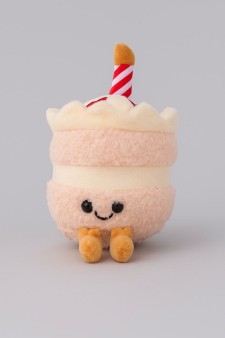 Плюшевый брелок "Bento cake", pink