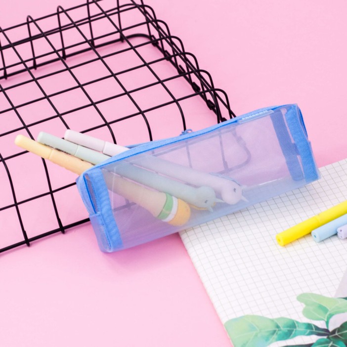 Пенал "Transparent", blue 