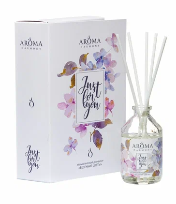 Диффузор открытка ароматическая &quot;Весенние цветы&quot; 50 мл 