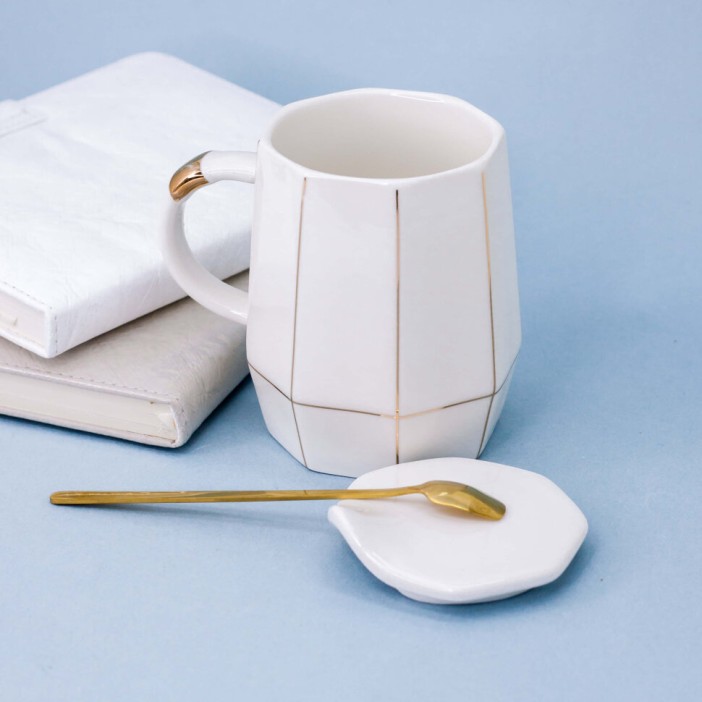 Кружка "Line Stars", white 