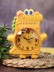 Часы-будильник «Funny crocodile», yellow (15,5х1,5 см) 