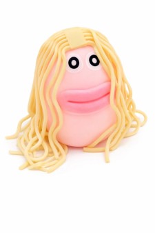 Мялка - антистресс "Beautiful monster", pink-yellow