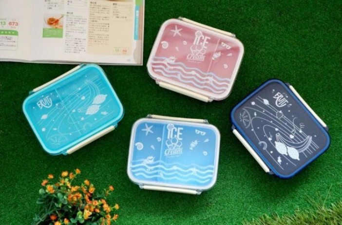 Ланчбокс "Море" зелёный 