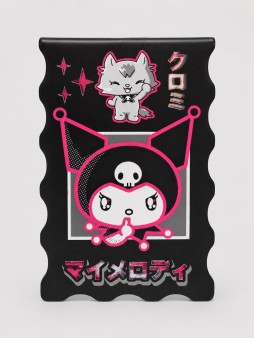 Блокнот фигурный А7 "Куроми-2", 40л, на скрепке, тиснение серебряной фольгой