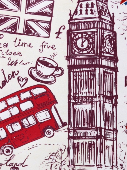 ОБЛОЖКА ДЛЯ ПАСПОРТА LONDON VINTAGE, плотность 600 мкм 