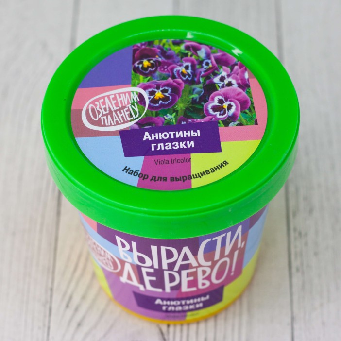 Набор для выращивания &quot;Анютины глазки&quot; 