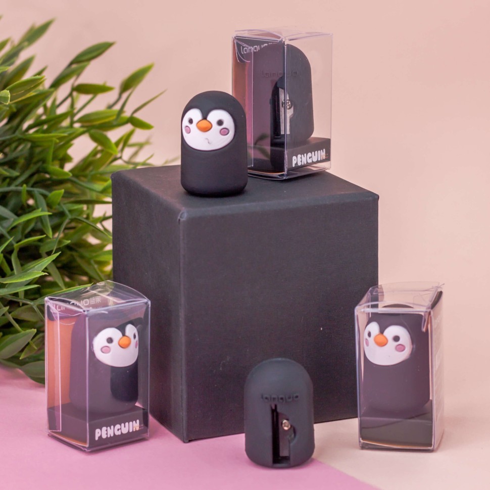 Точилка для карандашей "Penguin", шоу-бокс 24 шт.