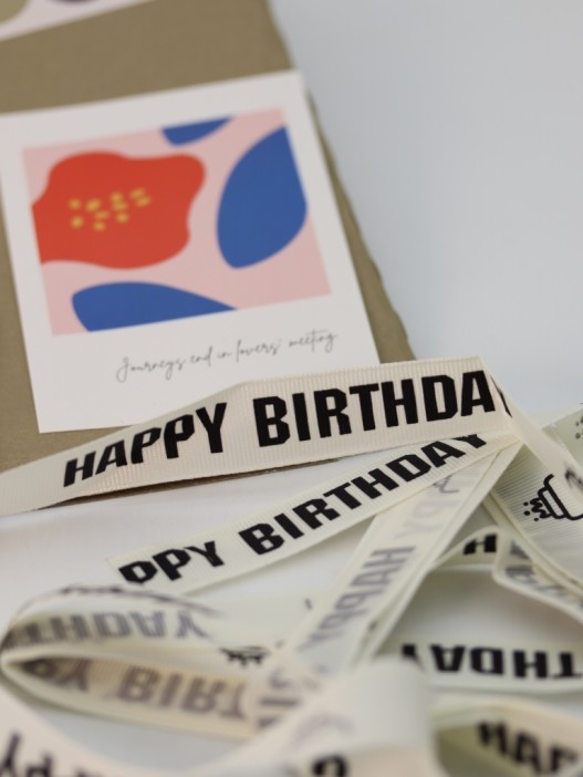 Упаковочный набор для подарков (2 листа+лента+открытка+5 наклеек) &quot;Pure joy&quot;, 40x50 см 