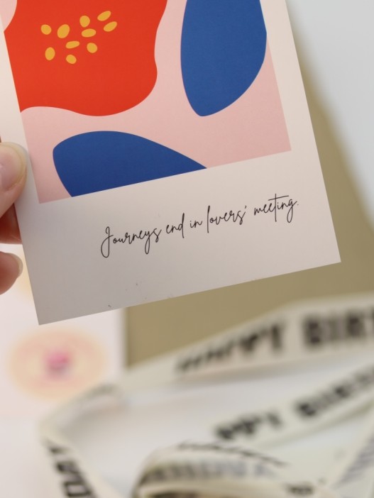 Упаковочный набор для подарков (2 листа+лента+открытка+5 наклеек) &quot;Pure joy&quot;, 40x50 см 