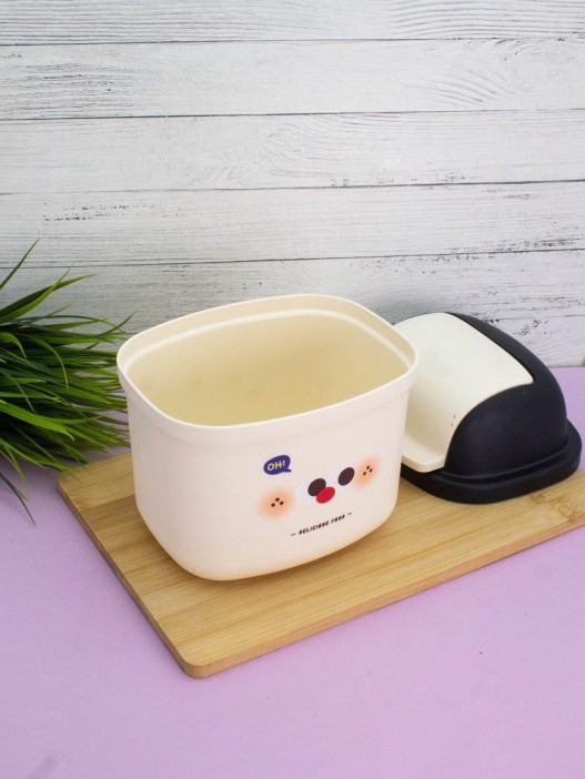 Мусорное ведро настольное «Delicious food», white (17*16.5 см) 