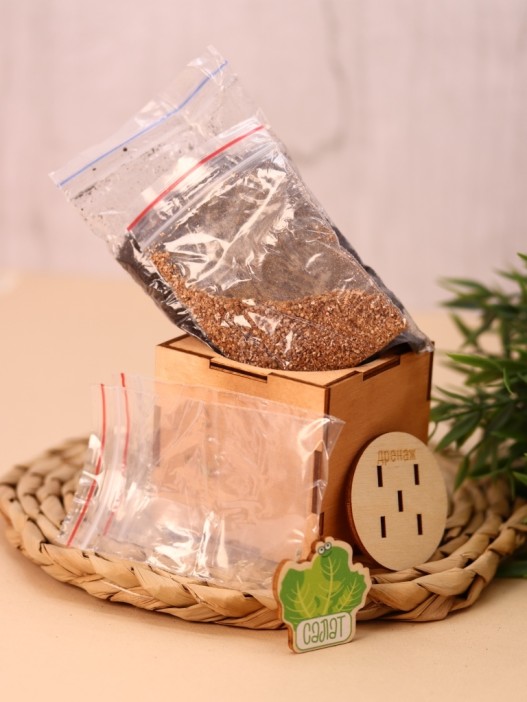 Набор для выращивания &quot;Экокуб Magicme &quot;Салат&quot; 