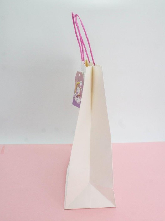 Пакет подарочный крафтовый «Coloring book», smile cloud (26*32*12) 