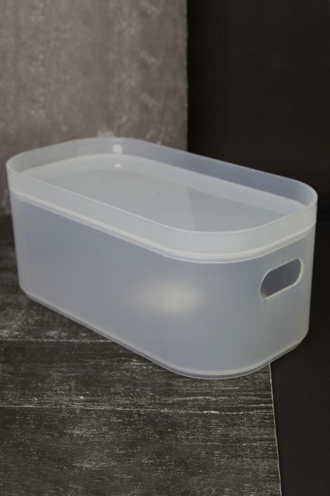 Коробка для хранения &quot;Classic&quot;, colorless 13,1 х 25,5 х 11 см 