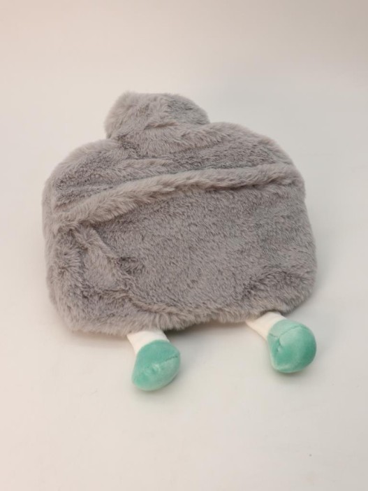 Грелка плюшевая &quot;Weirdos&quot;, gray, 1000 мл (20*20 см) 