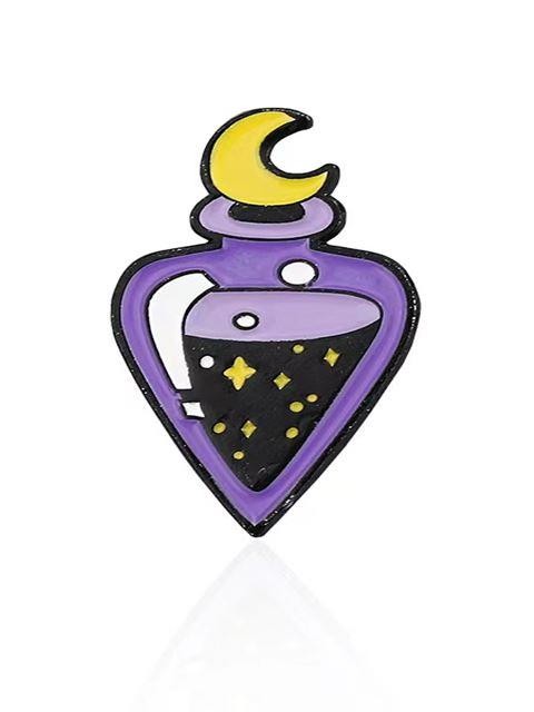 Значок металлический iLikeGift &quot;Moon elixir&quot; 