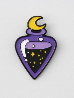 Значок металлический iLikeGift "Moon elixir"