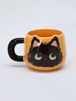 Кружка «Black Fuzzy», round mug (400 ml)