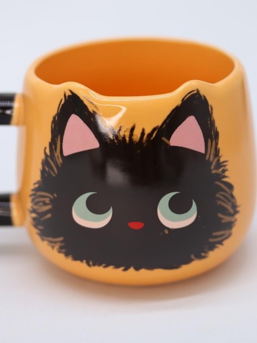 Кружка «Black Fuzzy», round mug (400 ml) 