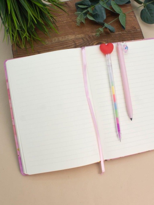 Блокнот (А5) &quot;Bonjour color&quot;, pink (14.5*21) 