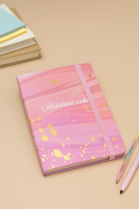 Блокнот (А5) &quot;Bonjour color&quot;, pink (14.5*21) 