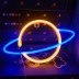 Неоновый подвесной ночник "Планета", USB, свечение микс (35х13 см)