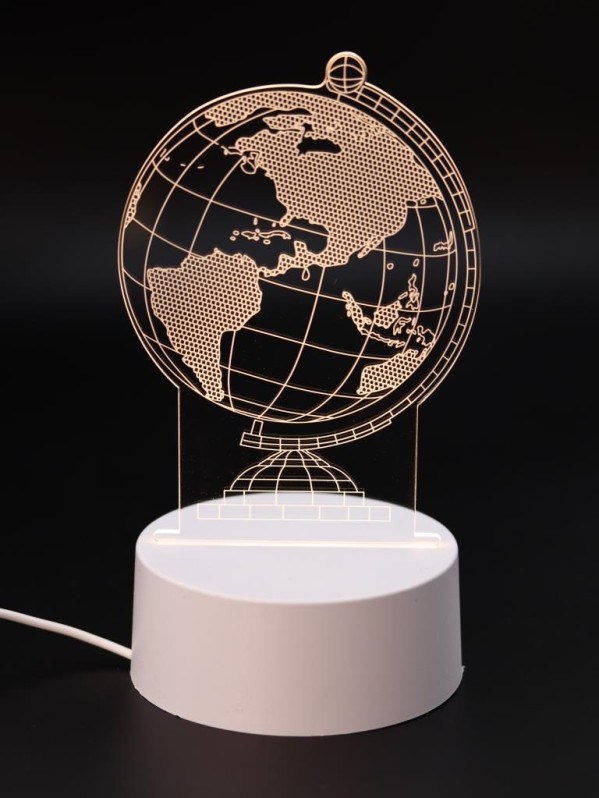 Ночник iLikeGift "Глобус" светодиодный, USB (9х18 см)