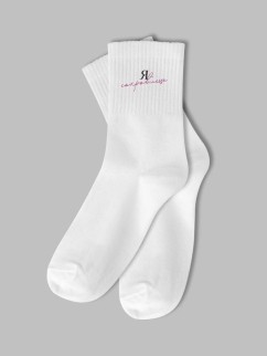Носки женские «Я сокровище», белый, р. 35-40