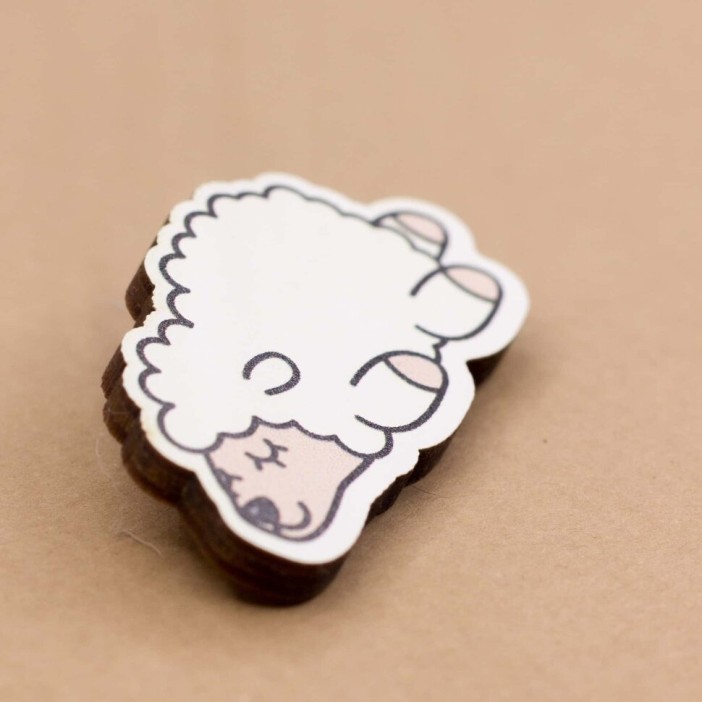 Значок Спящая овца 