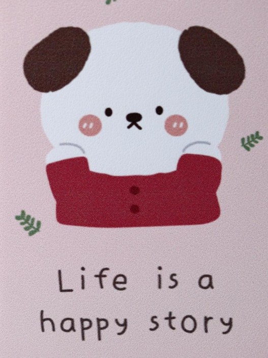 Зеркало &quot;Life is a happy story&quot;, purple 