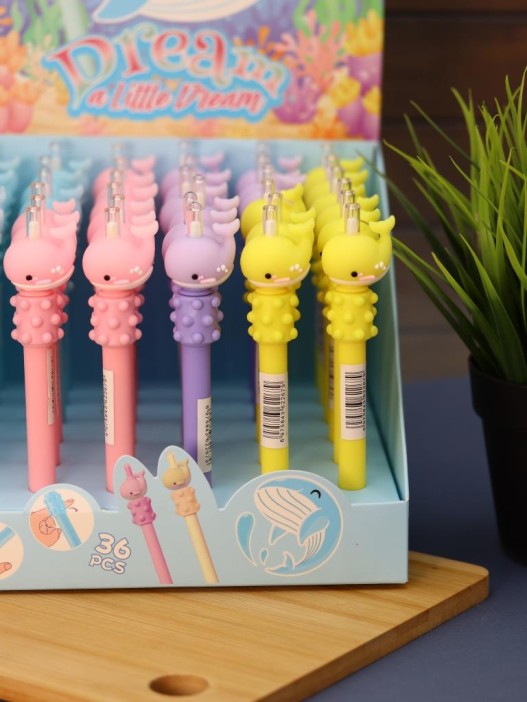 Ручка &quot;Dream whale&quot;, mix, шоу-бокс 36 шт. 