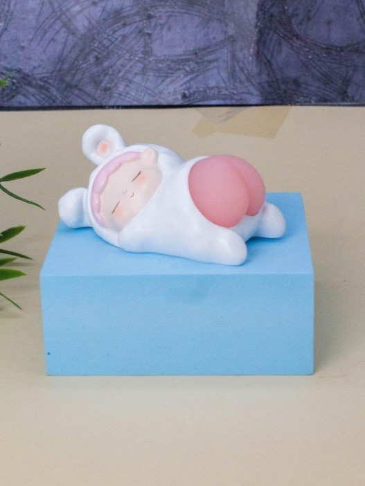 Ночник «Baby tail», blue (8 см), пластик 