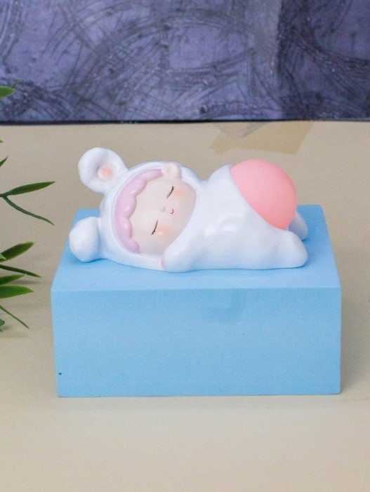 Ночник «Baby tail», blue (8 см), пластик 