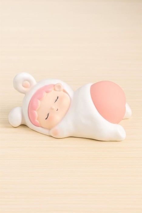 Ночник «Baby tail», blue (8 см), пластик 