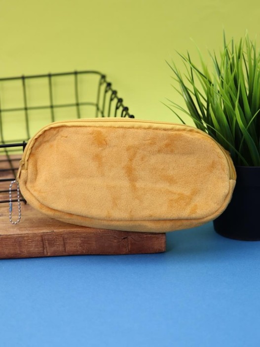 Пенал плюшевый &quot;Red dog&quot;, orange (20*10 см) 