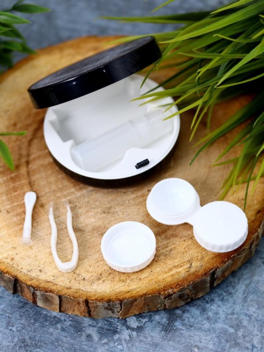 Контейнер для линз «Shine», gray 