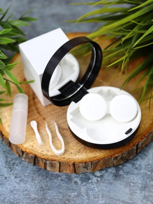 Контейнер для линз «Shine», gray 