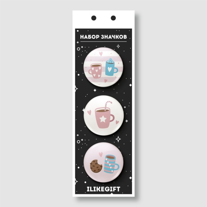 Набор значков Coffee 