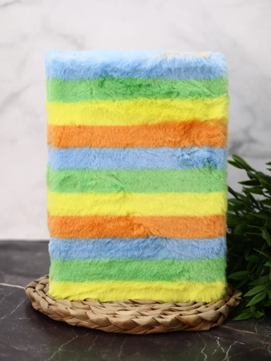 Блокнот плюшевый &quot;Fireworks&quot;, 21х14,5 см, плотность 80 гр. 