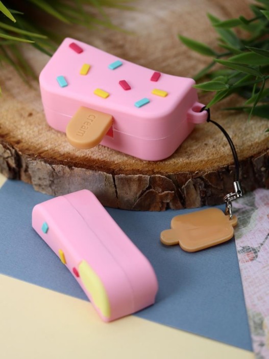Чехол для AirPods Pro &quot;Ice cream&quot;, pink 