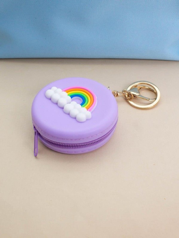 Брелок-кошелёк "Cloud rainbow", purple